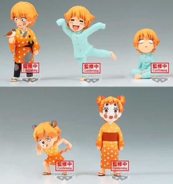 Figura Banpresto Demon Slayer: Kimetsu No Yaiba World Collectable: Zenitsu Agatsuma (12 Uds.) (7 Cm) Hover Image