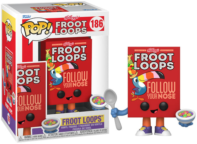 Figura Funko Pop! Kelloggs: Froot Loops (caja De Cereales) (186) Hover Image