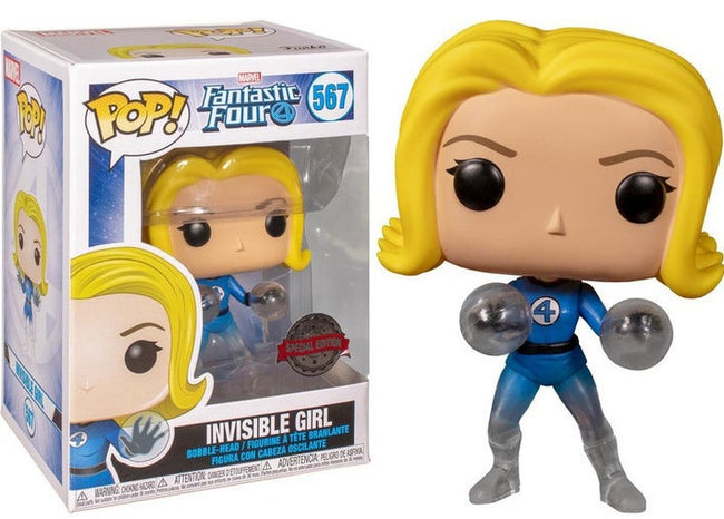 Figura Funko Pop! Marvel Fantastic Four: Invisible Girl (trl) (567) Special Edition Hover Image