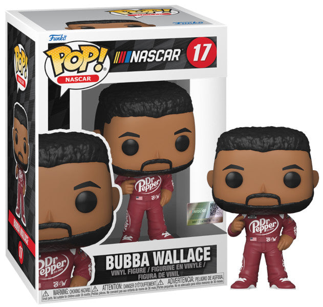 Figura Funko Pop! Nascar: Bubba Wallace (17) Hover Image