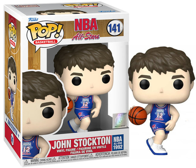 Figura Funko Pop! Basketball - Nba All-stars: John Stockton (141) Hover Image
