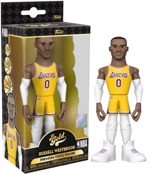 Figura Funko Pop! Gold 5" Nba: Lakers Russell W (ce21) (12 Cm) Hover Image
