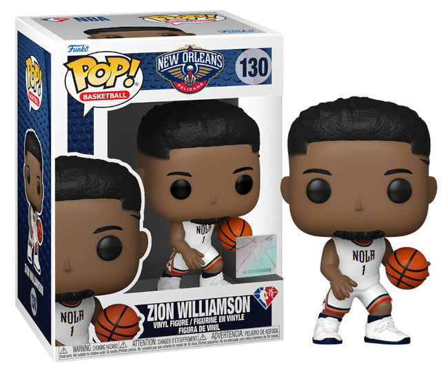 Figura Funko Pop! Basketball - New Orleans Pelicans: Zion Williamson (130) Hover Image