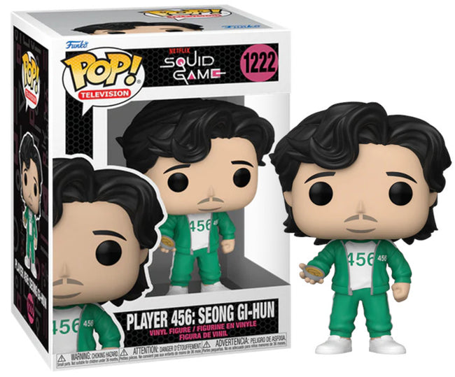 Figura Funko Pop! Television - Squid Game: Player 456: Seong Gi-hun (1222) Hover Image