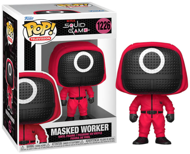 Figura Funko Pop! Television - Squid Game: Masked Worker (1226) Hover Image