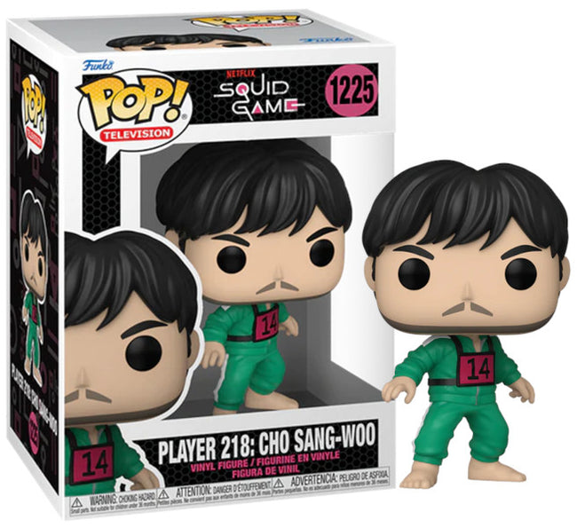 Figura Funko Pop! Television - Squid Game: Player 218: Cho Sang-woo (1225) Hover Image