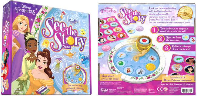 Funko Games - Disney Princess See The Story Game (english) Hover Image