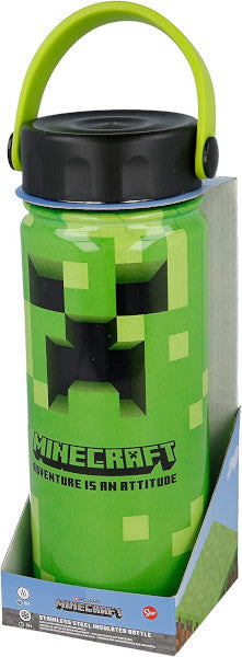 Botella Termo Con Asa Acero Inoxidable Minecraft 530 Ml (bottle) Hover Image