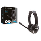 Auricular Conceptronic Polona02ba - Jack 3.5mm - Microfono - Control Volumen