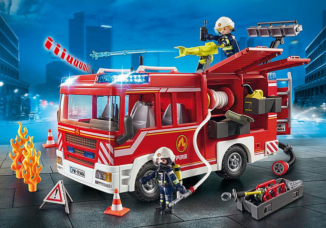 Playmobil Ciudad Accion - Camion De Bomberos Hover Image