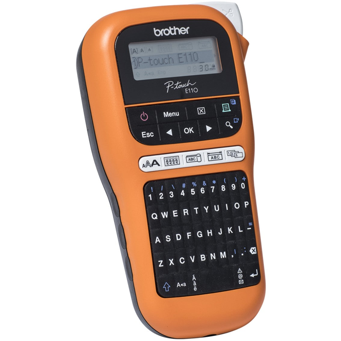 Rotuladora Brother Pte110vp Lcd - 2 Lineas - Teclado Qwerty - Teclado Numerico