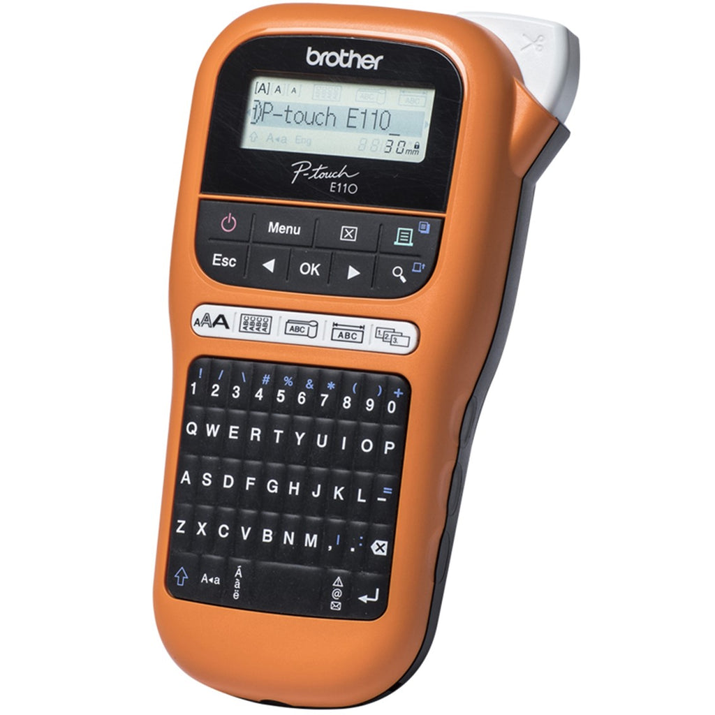 Rotuladora Brother Pte110vp Lcd - 2 Lineas - Teclado Qwerty - Teclado Numerico