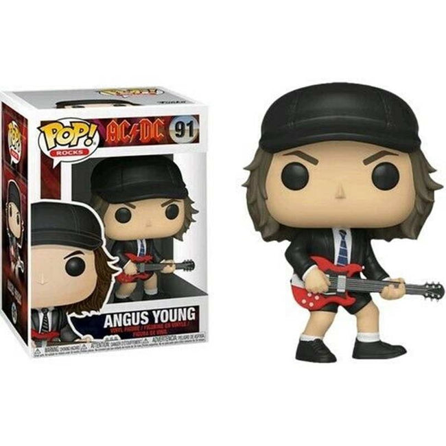 Figura Funko Pop Ac/Dc Angus Young 5 + 1 Chase 6 Unds Hover Image
