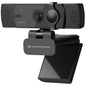 Webcam 4k Conceptronic Amdis07b 8.3mp - 4k Ultra Hd - Usb - Angulo Vision 80 - Enfoque Automatico - Doble Microfono Integrado