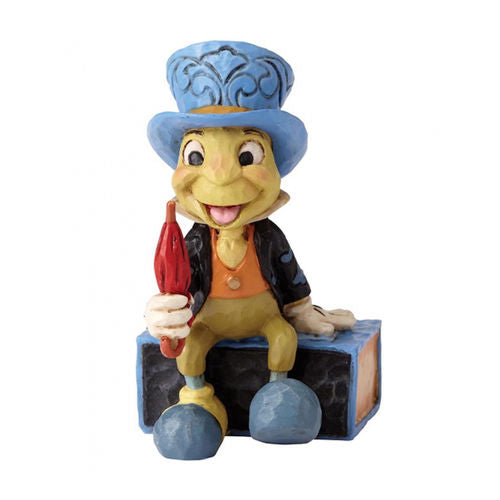 Figura Enesco Mini Disney Pinocho Pepito Grillo