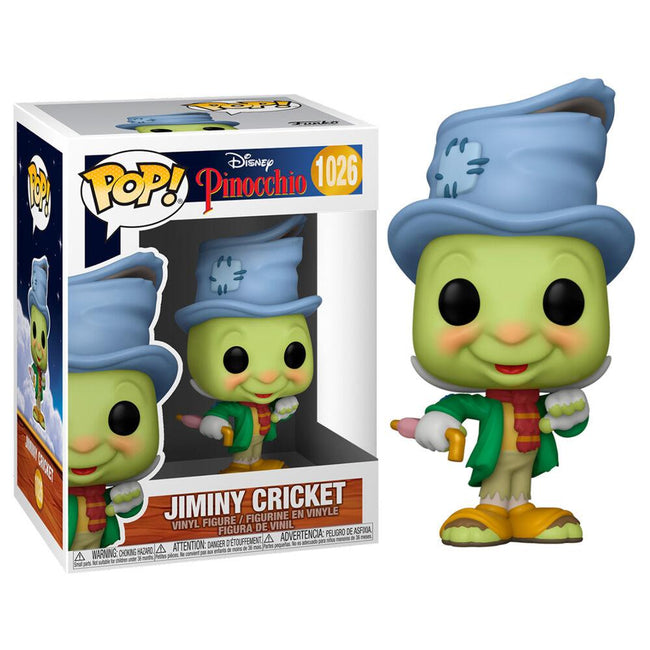 Figura Funko Pop Disney (Pinocchio) Jiminy Cricket Hover Image