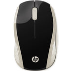 Raton Inalambrico Hp Wireless 200 Negro - Oro