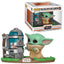 Figura Funko Pop Star Wars The Mandalorian Child With Canist