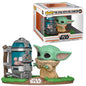 Figura Funko Pop Star Wars The Mandalorian Child With Canist
