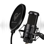 Kit Microfono Phoenix Streamcast Pro Gaming Conector Jack - Brazo Articulado - Filtro Antipop Y Montura Antivibración
