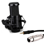 Kit Microfono Phoenix Streamcast Pro Gaming Conector Jack - Brazo Articulado - Filtro Antipop Y Montura Antivibración