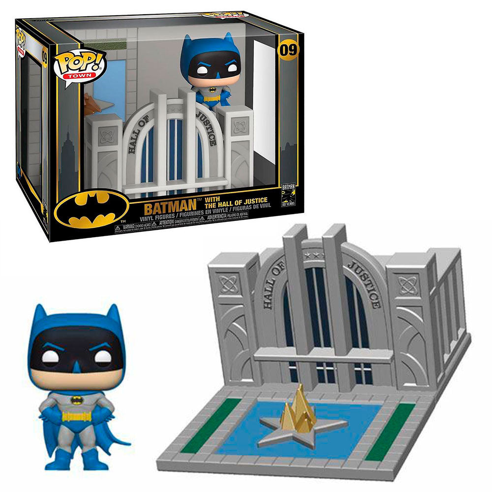 Funko Pop Town Dc Batman Hall Of Justice 44469