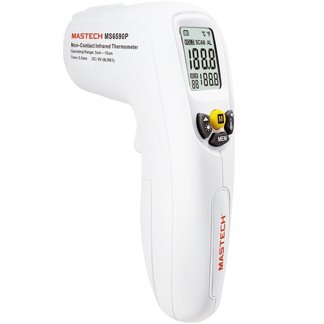 Termometro Digital Infrarrojo Mastech Ms6590p Sin Contacto Hover Image