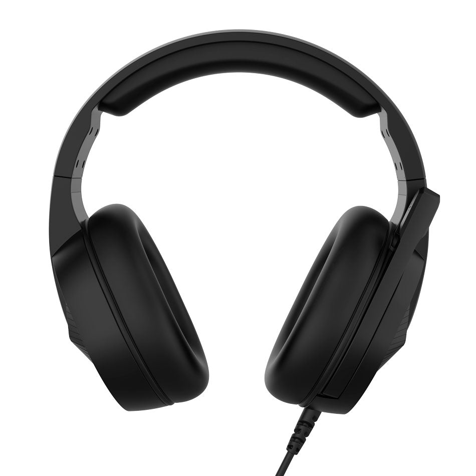 Auriculares Gaming Phoenix X - Io Negros Multiplataforma Con Cable Jack Y Adaptador