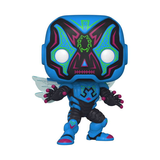 Funko Pop Dc Halloween Calaveras Mexicanas Blue Beetle 57414 Hover Image