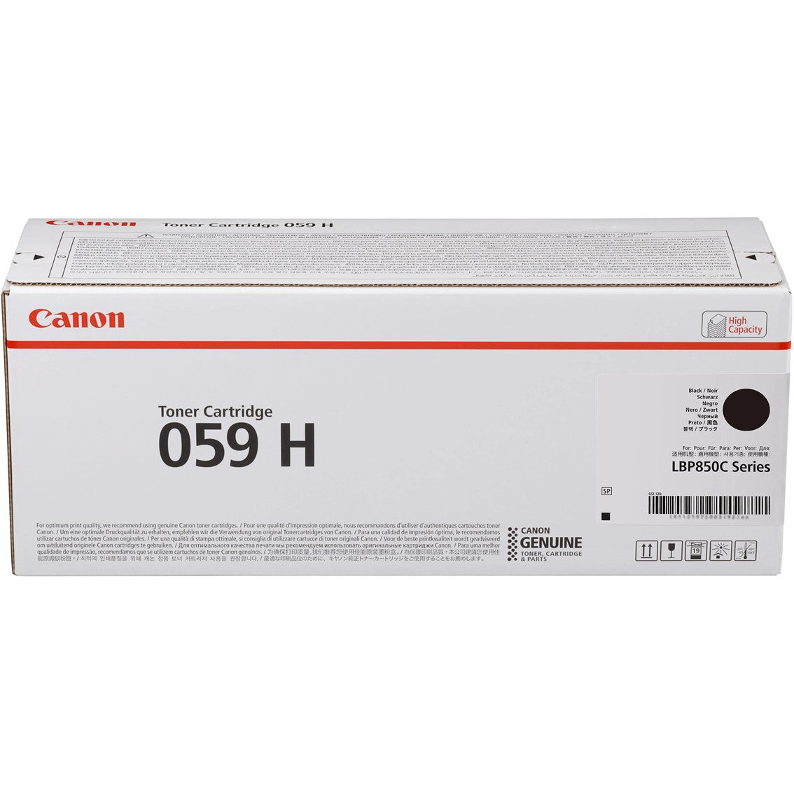 Toner Canon 059h Negro 15500 Paginas