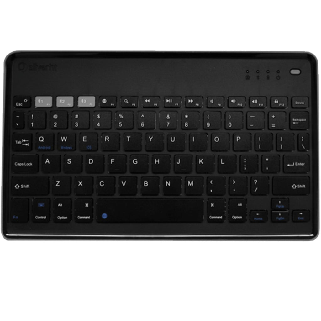 Teclado Inalambrico Universal Silver Ht Bluetooth Dark Grey - English Layout