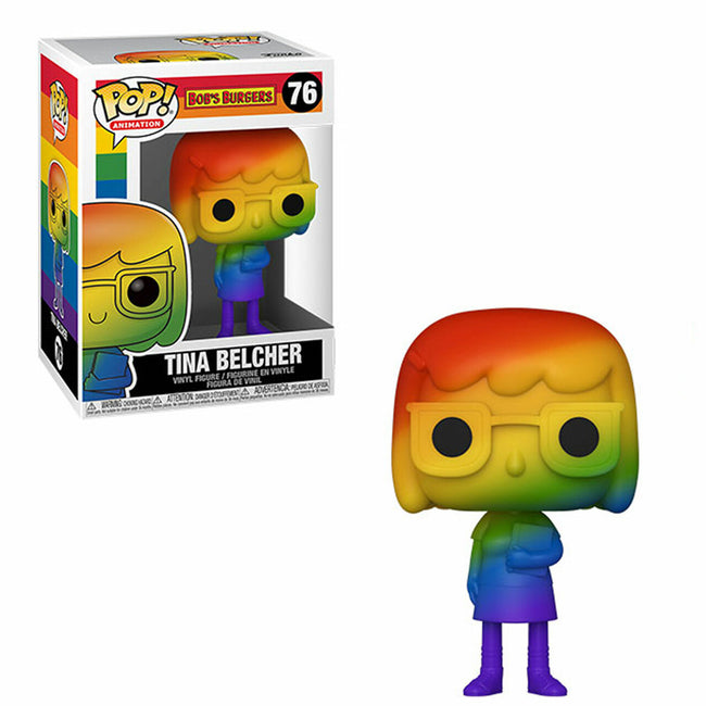 Funko Pop Animacion Dia Del Orgullo Tina Belcher Arcoiris 56981 Hover Image