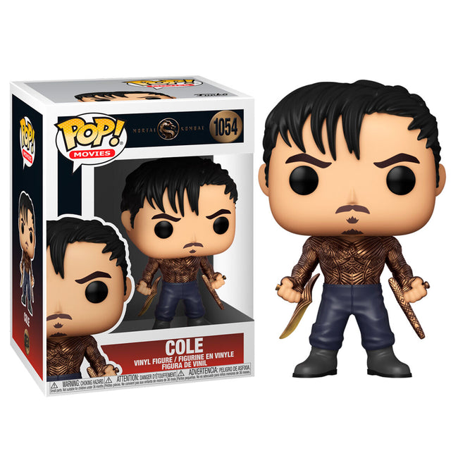 Funko Pop Mortal Kombat Cole Young Efecto Metalico 53850 Hover Image