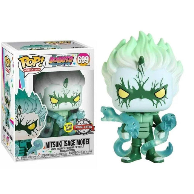 Funko Pop Animacion Boruto Mitsuki Sage Mode Brillo En La Oscuridad Glow In The Dark Exclusivo Dynos 46079 Hover Image