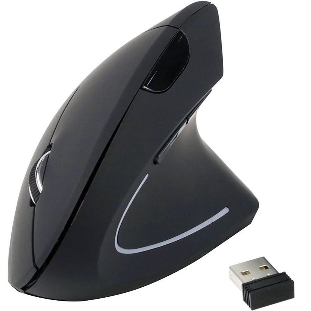 Mouse Raton Ergonomico Equip Optico - Wireless Inalambrico - 1600dpi