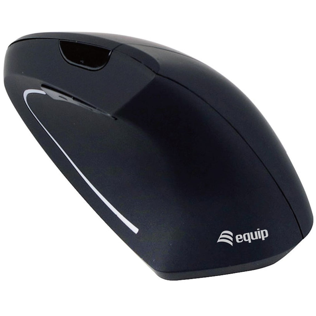 Mouse Raton Ergonomico Equip Optico - Wireless Inalambrico - 1600dpi