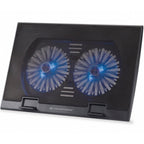 Base Refrigeracion Conceptronic Para Portatiles 2 Ventiladores 125mm Hasta 17 Pulgadas