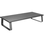 Soporte Sobremesa Equip Para Monitor Acero Negro