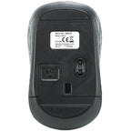 Mouse Raton Mini Equip Life Optico 4 Botones Scroll Negro Wireless Inalambrico 1600dpi