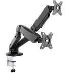 Soporte Pantalla Equip Para Mesa 13 Pulgadas - 27 Pulgadas 2 Brazo Inclinables Para 2 Monitor Muelle De Gas Vesa Hasta 6.5kg
