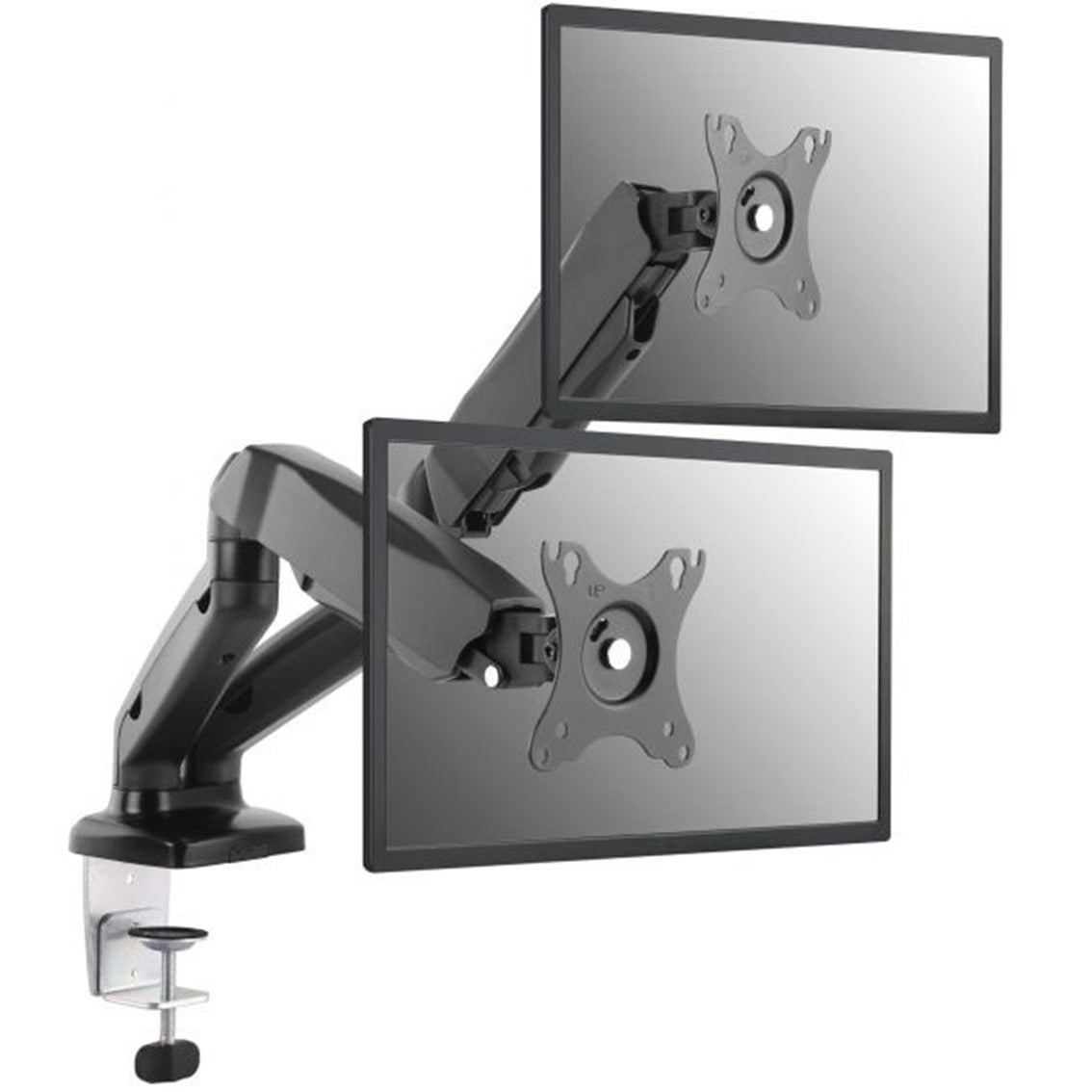 Soporte Pantalla Equip Para Mesa 13 Pulgadas - 27 Pulgadas 2 Brazo Inclinables Para 2 Monitor Muelle De Gas Vesa Hasta 6.5kg