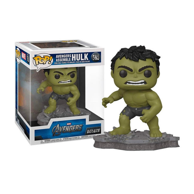 Funko Pop Deluxe Marvel Los Vengadores Avengers Hulk Assemble 45634 Hover Image