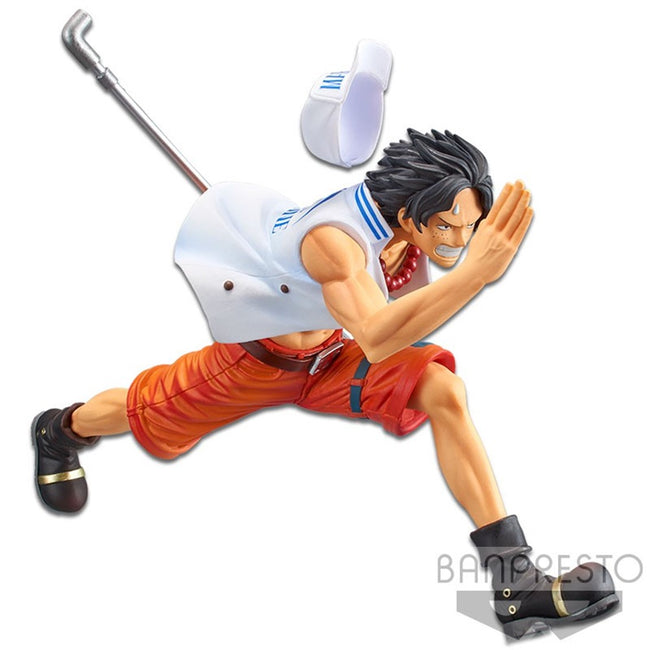 Figura Banpresto One Piece Portgas D Ace Marine Bp17525 Hover Image