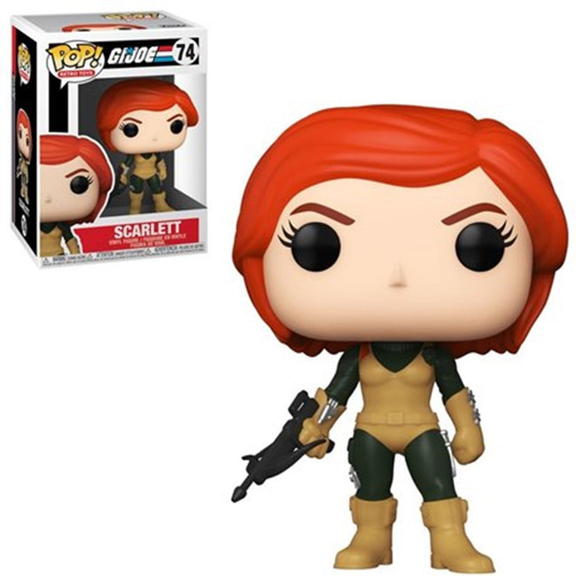 Funko Pop Cine Gi Joe Scarlett 55783 Hover Image
