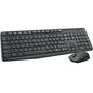 Teclado + Mouse Logitech Mk235 Wireless Inalambrico Frances