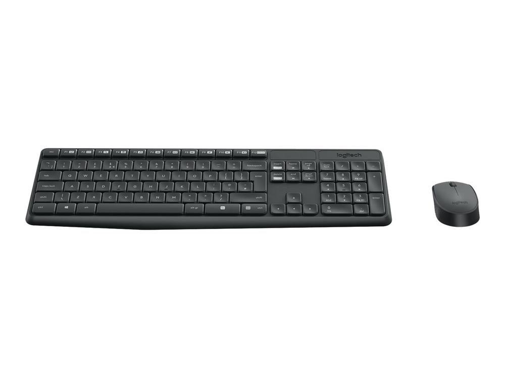 Teclado + Mouse Logitech Mk235 Wireless Inalambrico Frances