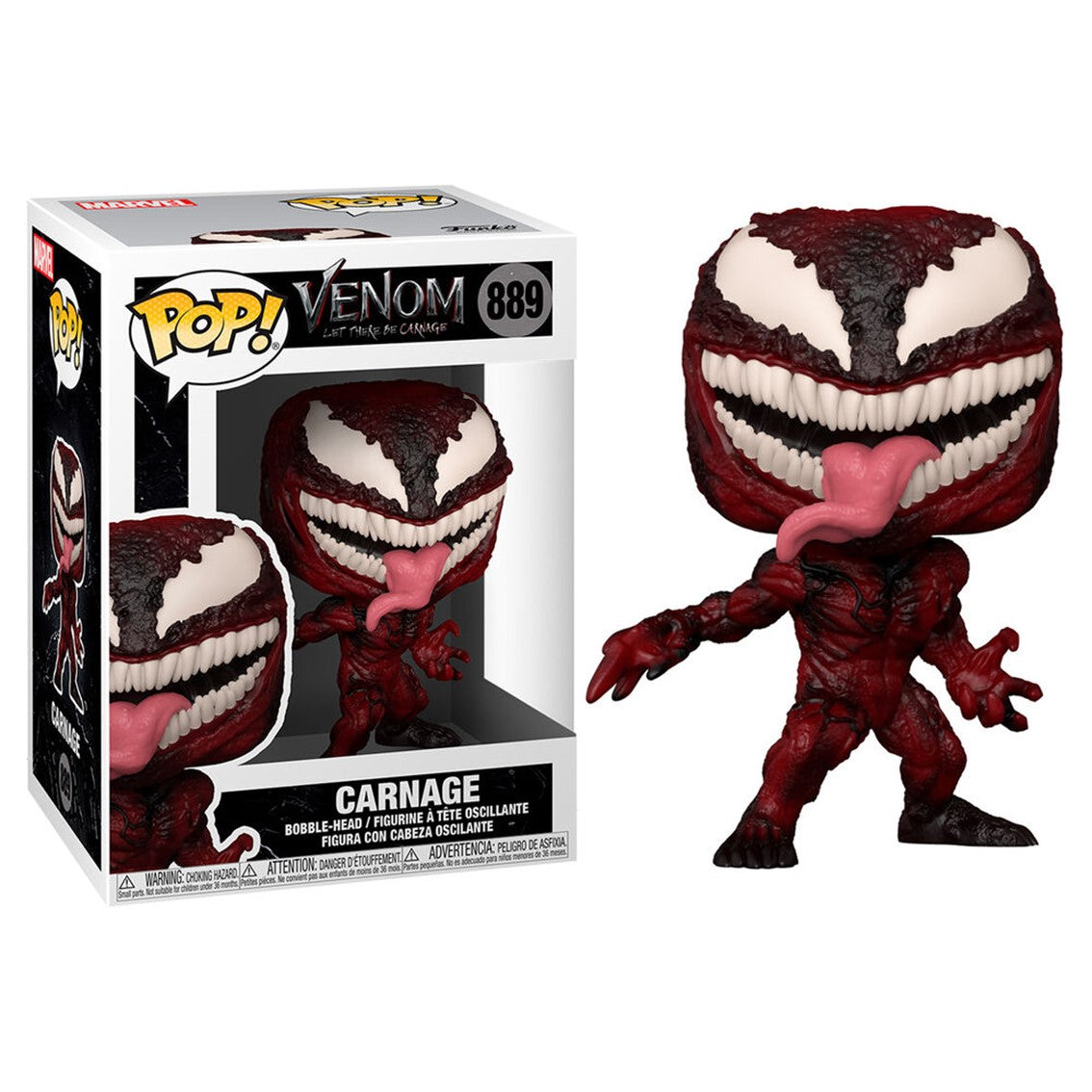 Figura Pop Carnage Marvel (Venom: Let There Be Carnage)