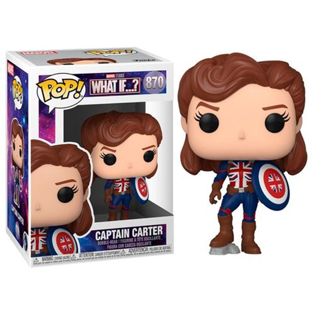Funko Pop Marvel What If Capitana Carter 55811 Hover Image