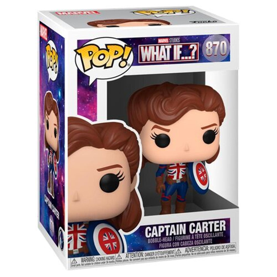 Funko Pop Marvel What If Capitana Carter 55811