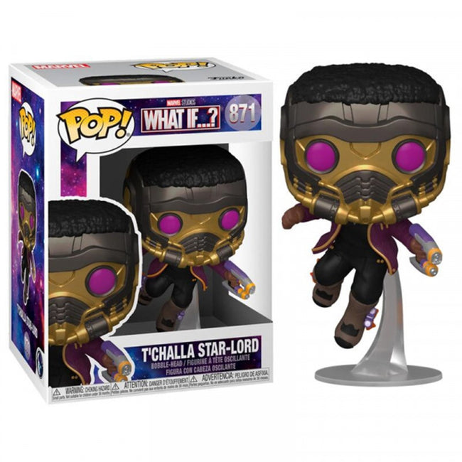 Funko Pop Marvel What If Tchalla Star Lord 55812 Hover Image